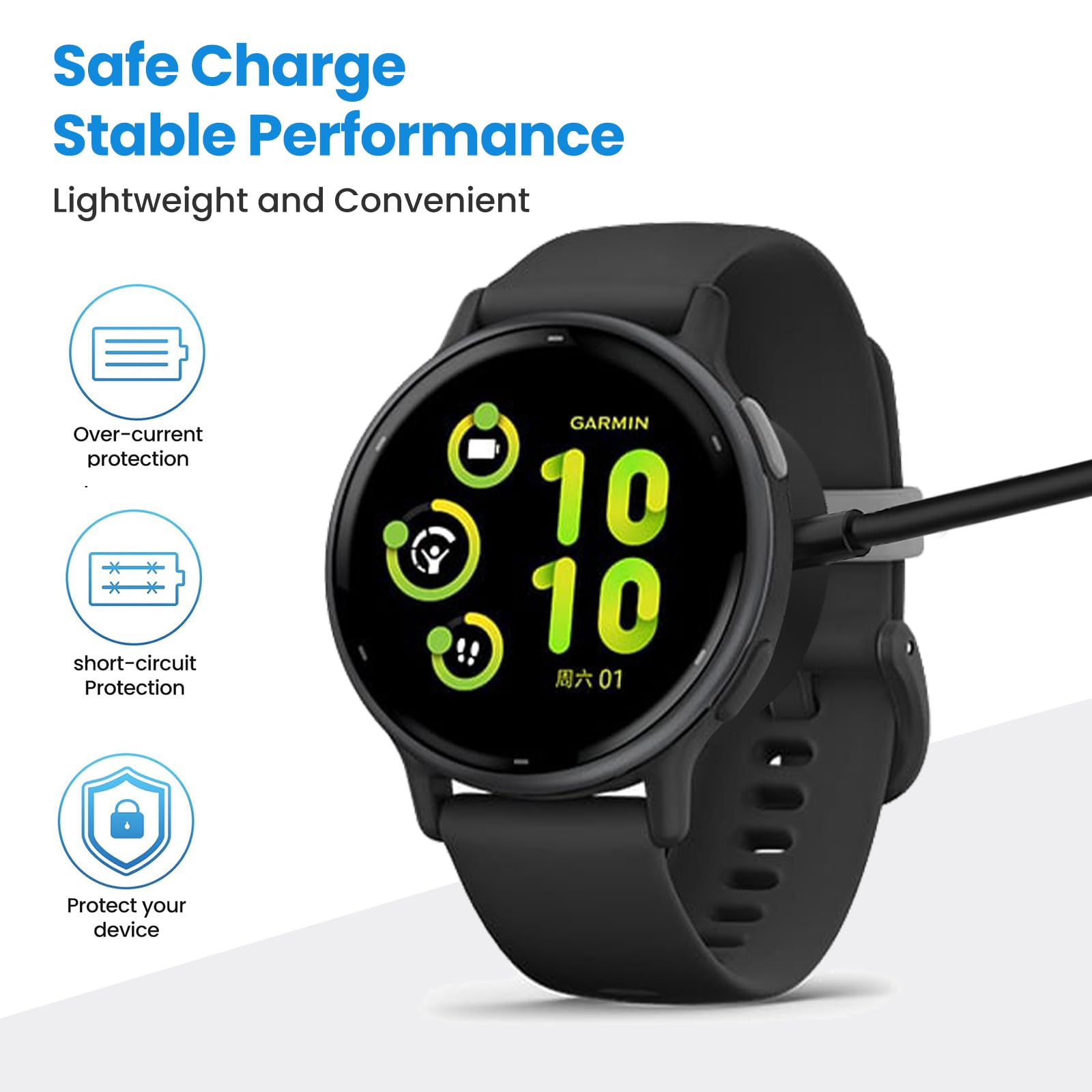 Amazon.co.jp: Type-C 充電スタンド Garmin Vivoactive 5/6、Epix/Epix